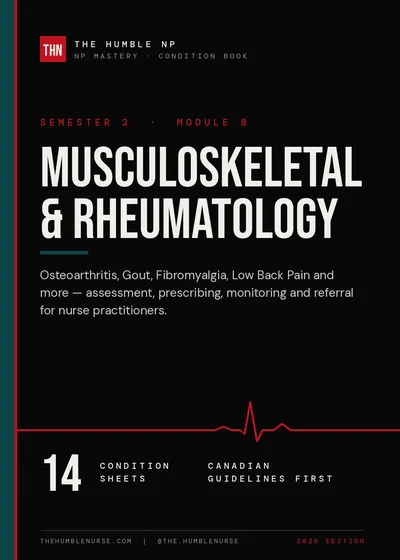 Musculoskeletal & Rheumatology module cover